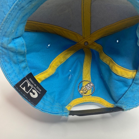 Adventure Time Hat I'm Weird! Cartoon Network Jake & Finn Aqua Snapback Cap - Picture 9 of 9